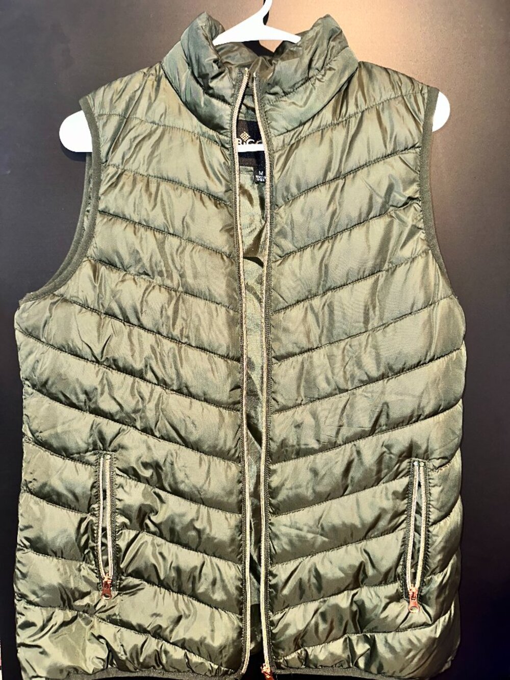 Size Small Olive Green Vest (mid long)